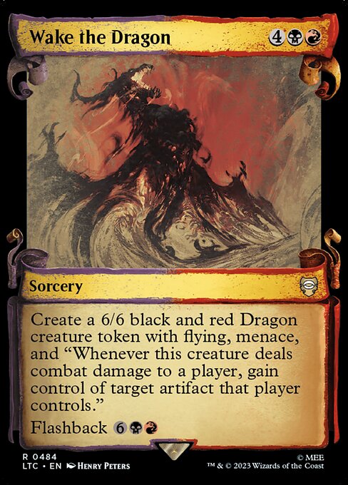 LTC: Wake the Dragon (Showcase Scrolls) (Foil)