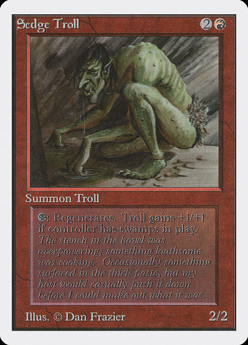 2ED: Sedge Troll