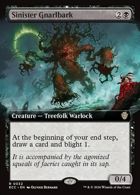 ECC: Sinister Gnarlbark (Extended Art)