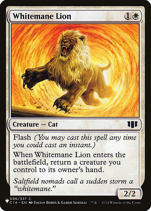 PLST: Whitemane Lion (C14)