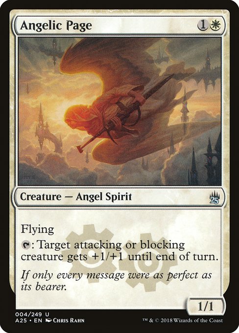 A25: Angelic Page (Foil)