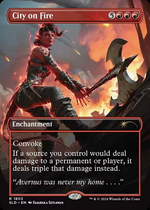 SLD: City on Fire (Foil)