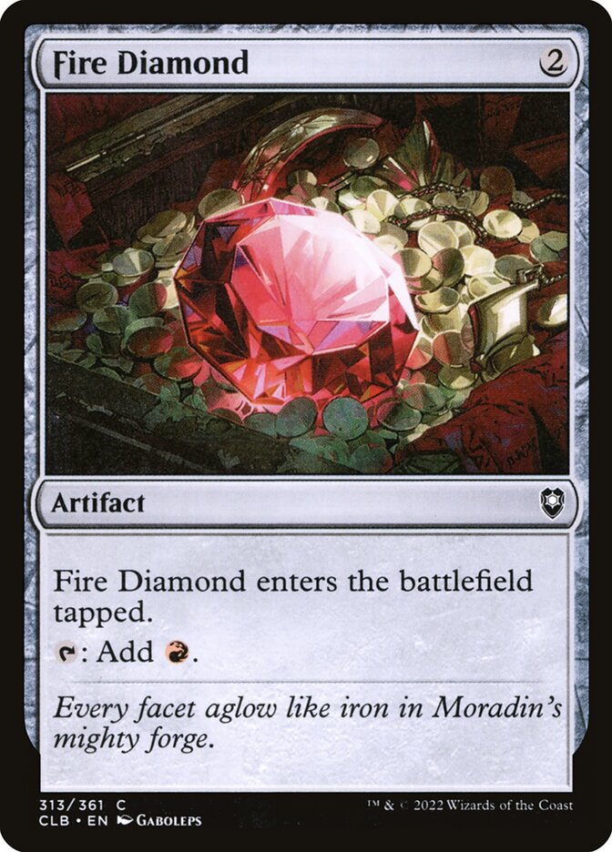 Fire Diamond [Foil] :: CLB