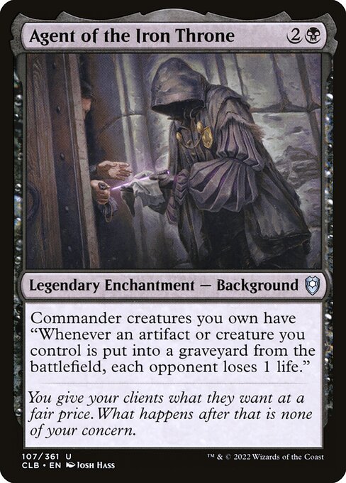 CLB: Agent of the Iron Throne