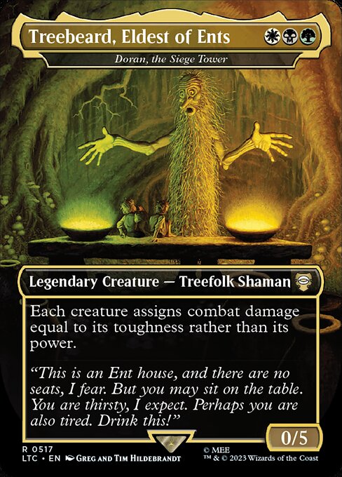 LTC: Treebeard, Eldest of Ents - Doran, the Siege Tower (Borderless)