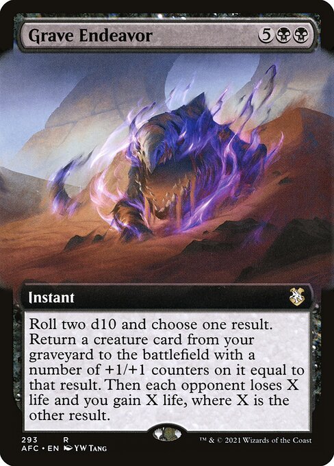 AFC: Grave Endeavor (Extended Art)