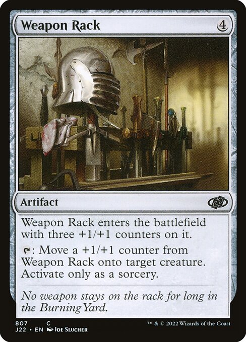 J22: Weapon Rack