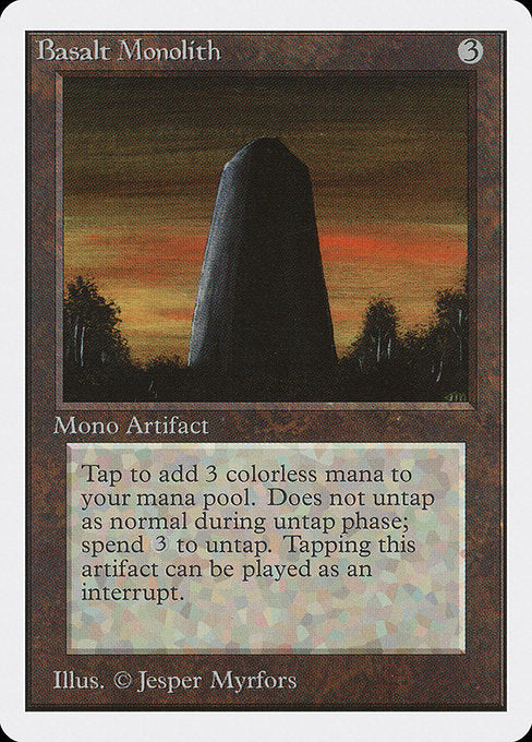 2ED: Basalt Monolith