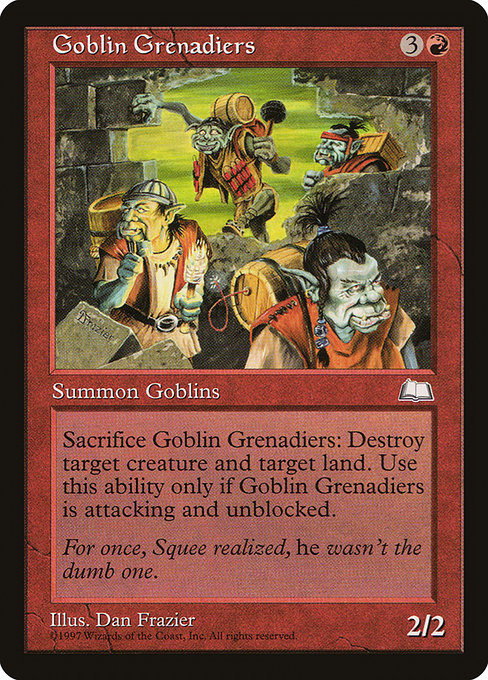WTH: Goblin Grenadiers