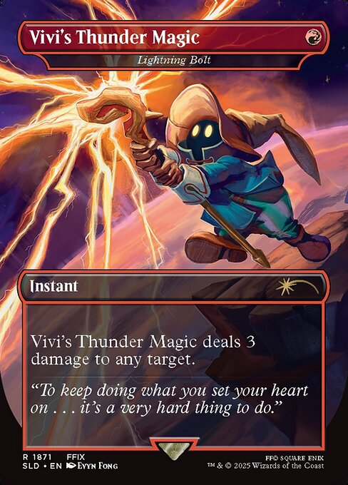SLD: Vivi's Thunder Magic - Lightning Bolt