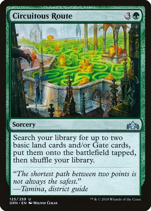 GRN: Circuitous Route