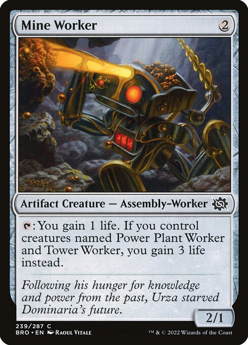 BRO: Mine Worker (Foil)