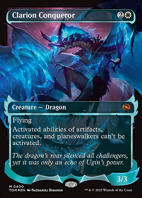 TDM: Clarion Conqueror (Showcase) (Foil)