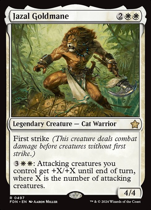 FDN: Jazal Goldmane (Foil)
