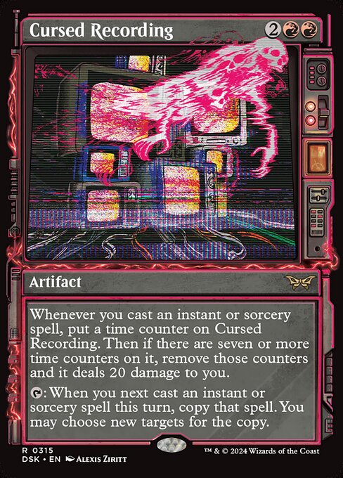 DSK: Cursed Recording (Showcase) (Foil)