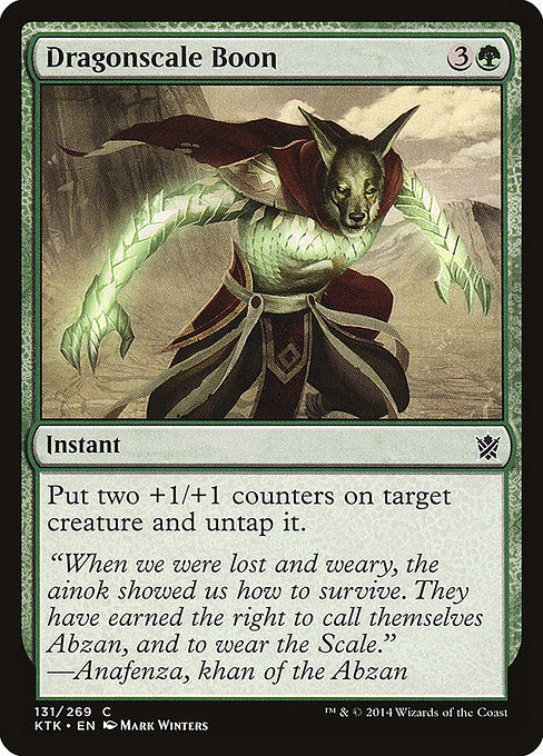 KTK: Dragonscale Boon