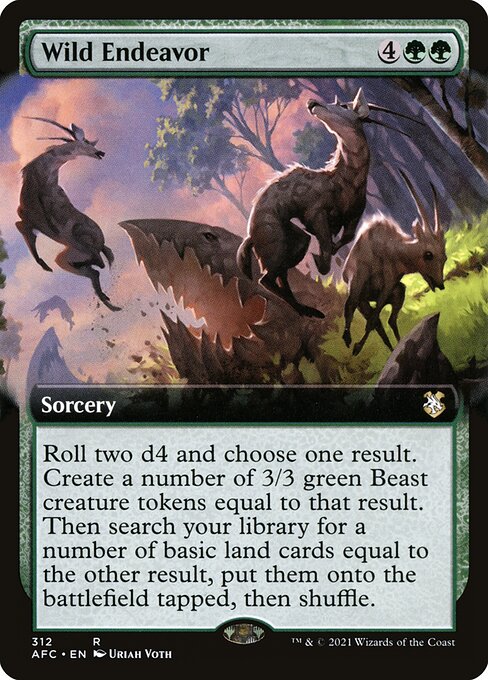 AFC: Wild Endeavor (Extended Art)