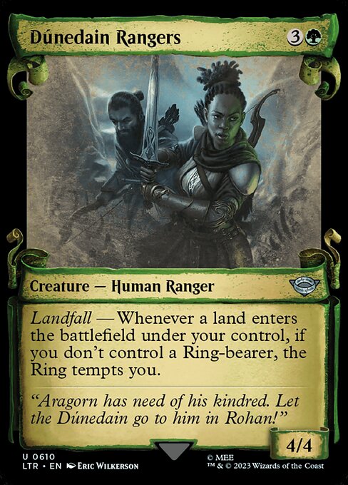 LTR: Dunedain Rangers (Showcase Scrolls)