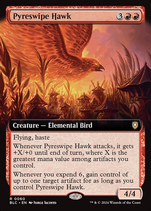 BLC: Pyreswipe Hawk (Extended Art)