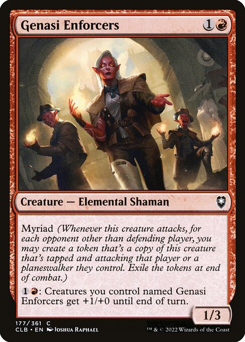 CLB: Genasi Enforcers (Foil)