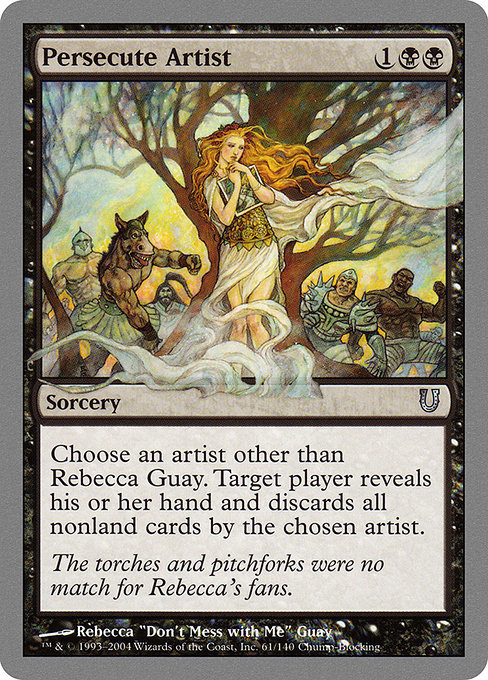 UNH: Persecute Artist (Foil)