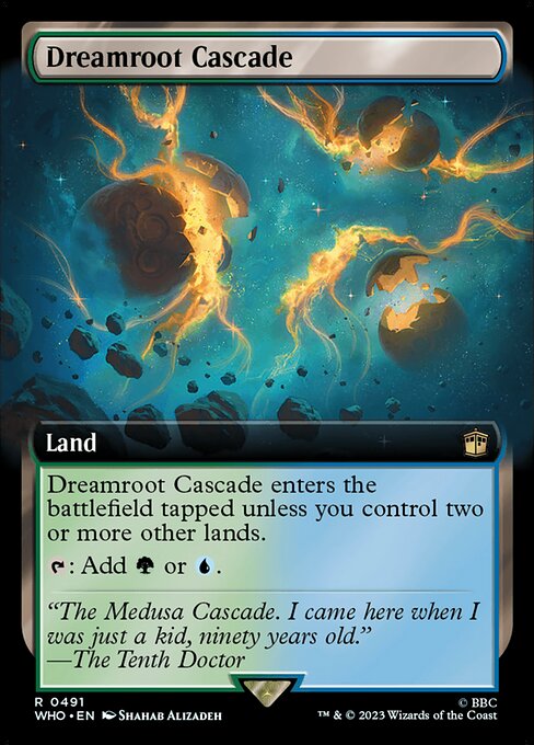 WHO: Dreamroot Cascade (Extended Art)