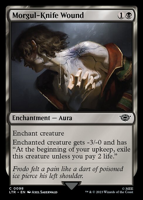 LTR: Morgul-Knife Wound (Foil)