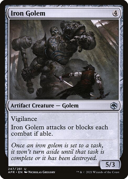 AFR: Iron Golem