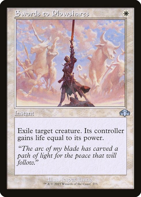 DMR: Swords to Plowshares (Retro Frame)