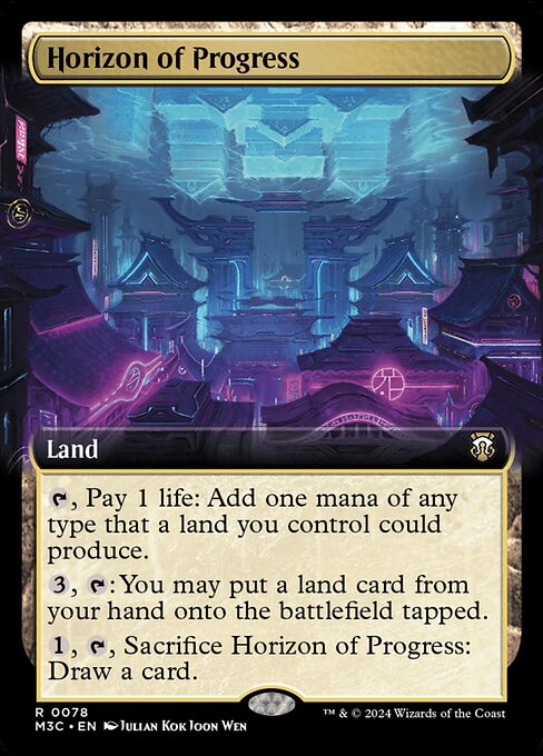 M3C: Horizon of Progress (Extended Art) (Foil)