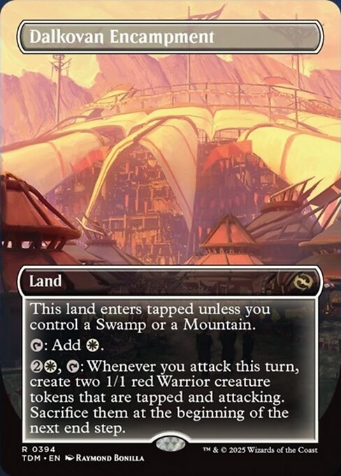 TDM: Dalkovan Encampment (Borderless) (Foil)
