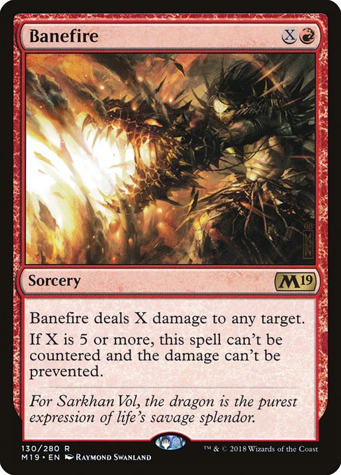 M19: Banefire (Foil)