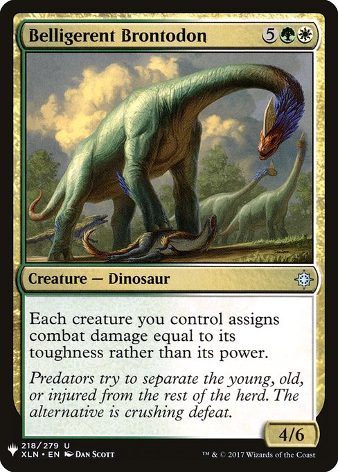 PLST: Belligerent Brontodon