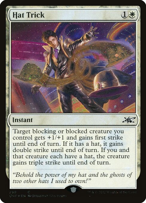 UNF: Hat Trick (Galaxy Foil)
