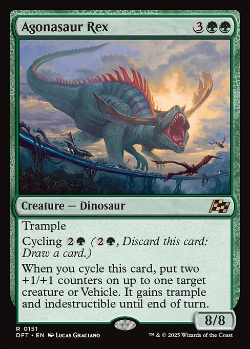 DFT: Agonasaur Rex (Foil)