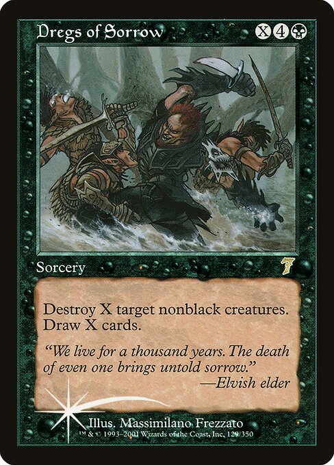 7ED: Dregs of Sorrow (Foil)