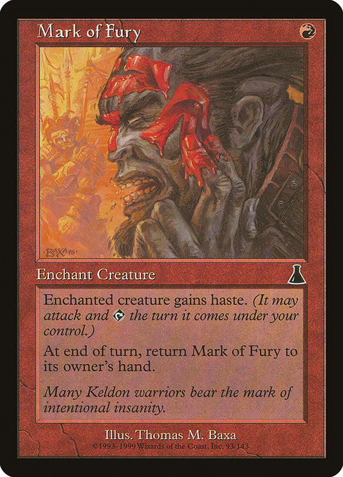 UDS: Mark of Fury