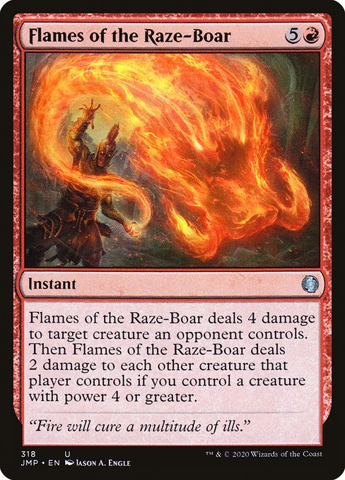 JMP: Flames of the Raze-Boar