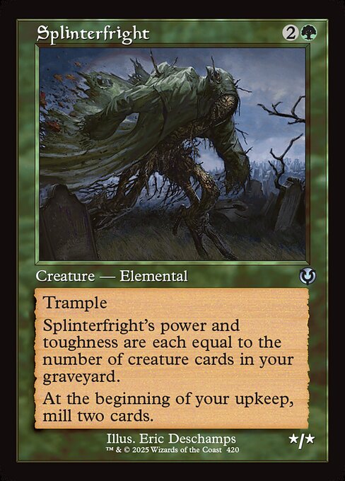 INR: Splinterfright (Retro Frame) (Foil)