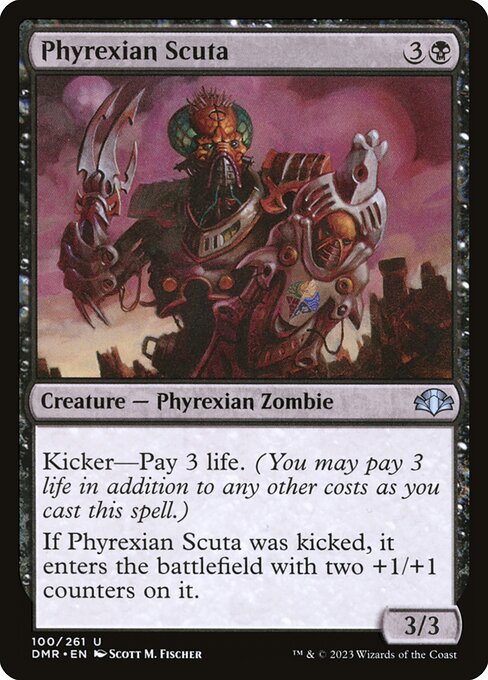 DMR: Phyrexian Scuta (Foil)