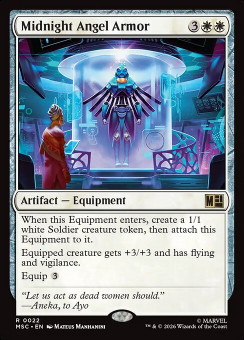 MSC: Midnight Angel Armor