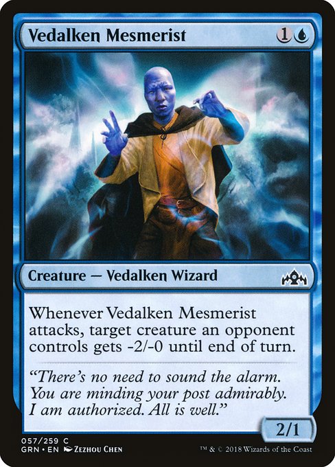 GRN: Vedalken Mesmerist (Foil)