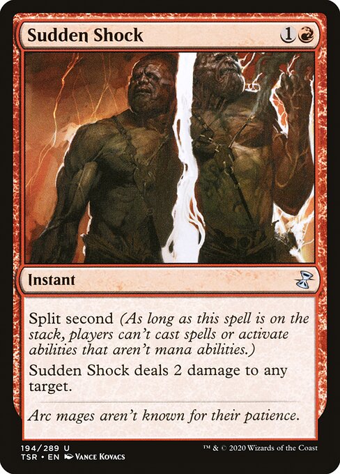 TSR: Sudden Shock