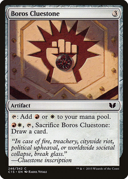 C15: Boros Cluestone