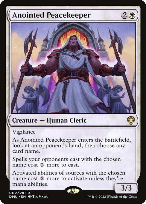DMU: Anointed Peacekeeper