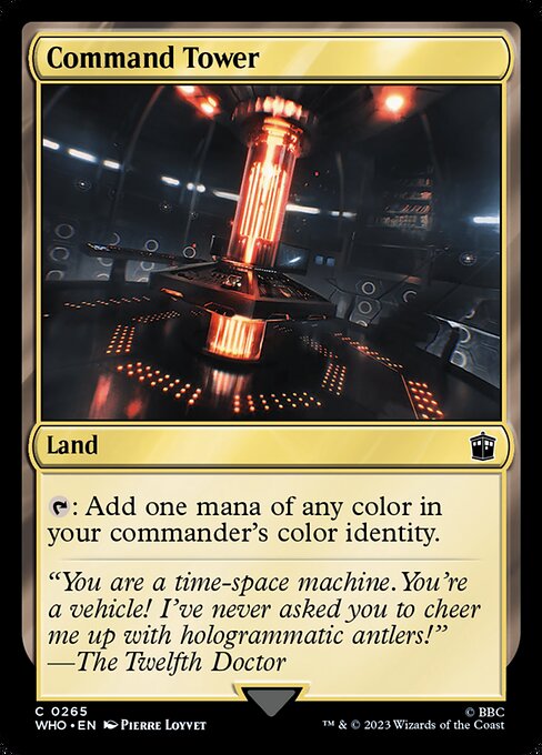 WHO: Command Tower (0265) (Foil)