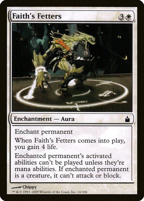 RAV: Faith's Fetters