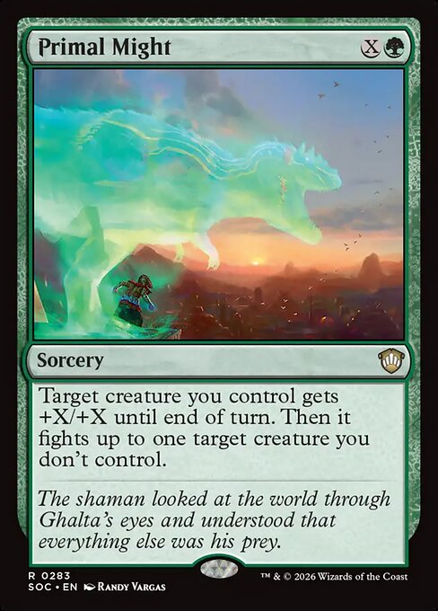SOC: Primal Might