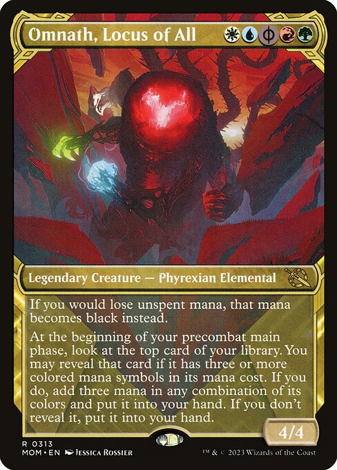 MOM: Omnath, Locus of All (Showcase) (Foil)