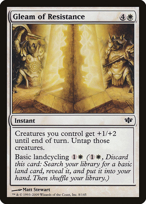 CON: Gleam of Resistance (Foil)